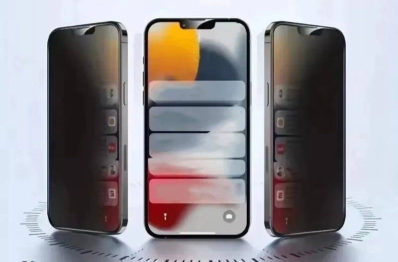 🛡️ Lot de 5 Verres Trempés Anti - Espion iPhone – Protection & Confidentialité XXL 🔒 - ShopElectro