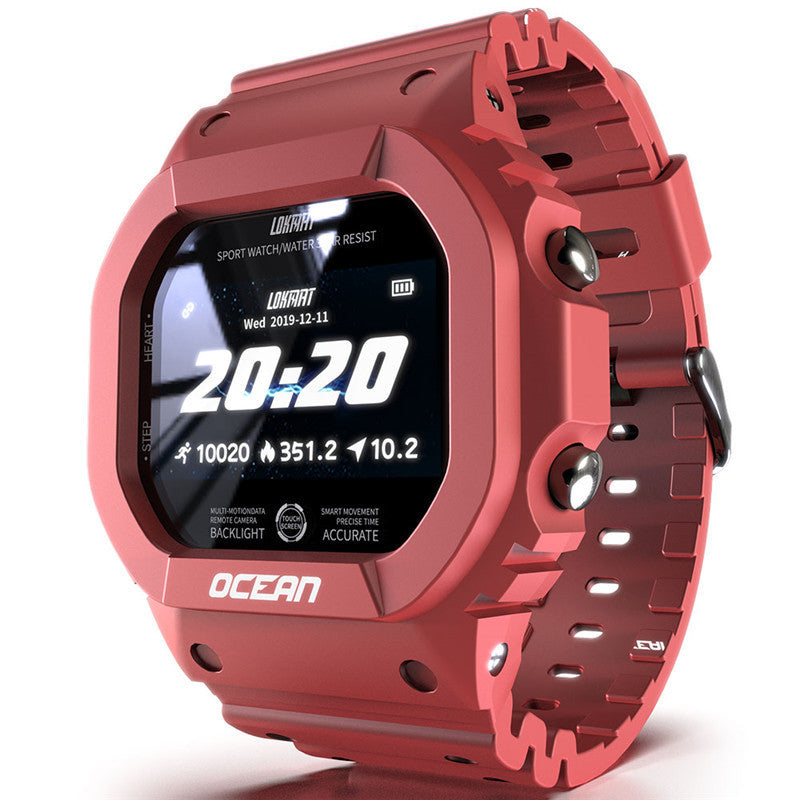 Montre Connectée Cardio Étanche Camouflage - ShopElectro