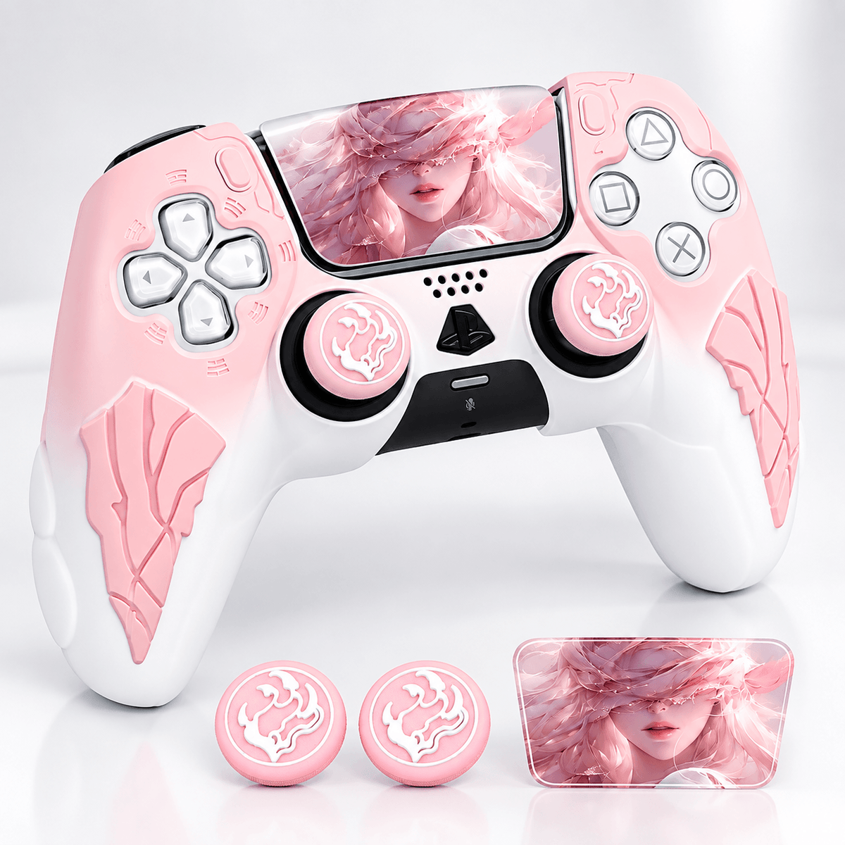 Coque Silicone Dégradée pour Manette PS5 - Grip Antidérapant