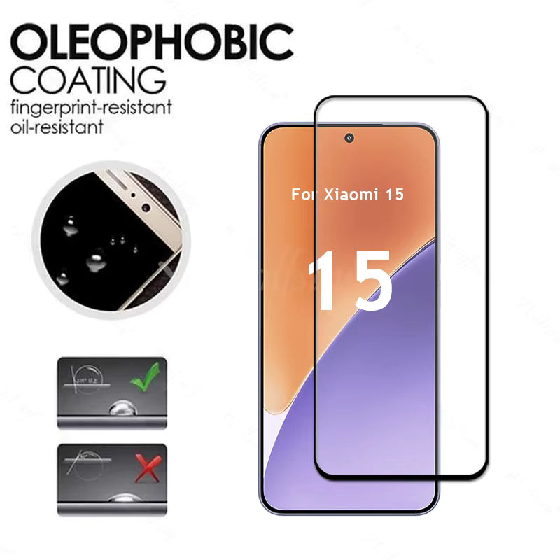 Verre Trempé + Protection Lentille Camera - XIAOMI 15