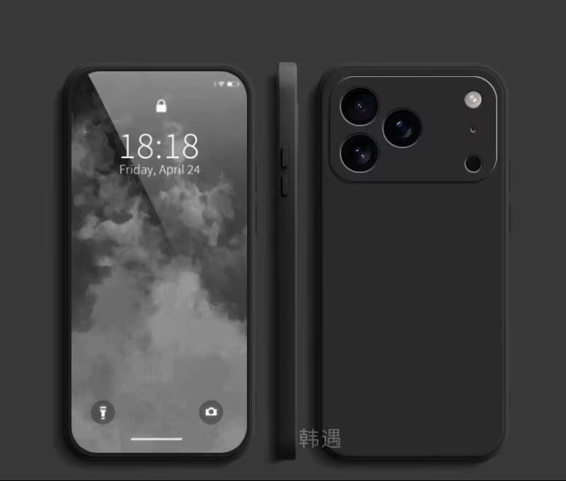 Coque Silicone Liquide Premium – iPhone 17 / 17 Pro / 17 Pro Max