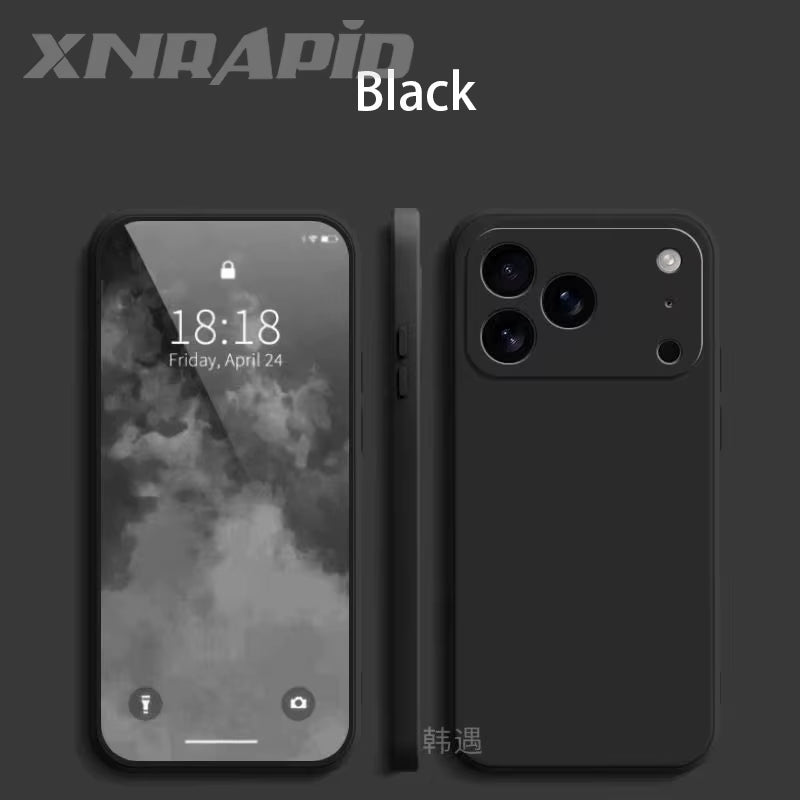 Coque Silicone Liquide Premium – iPhone 17 / 17 Pro / 17 Pro Max