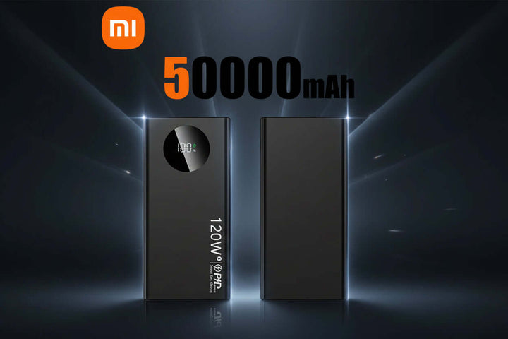 Batterie Externe Xiaomi 120W – Charge Ultra - Rapide & Haute Capacité - ShopElectro