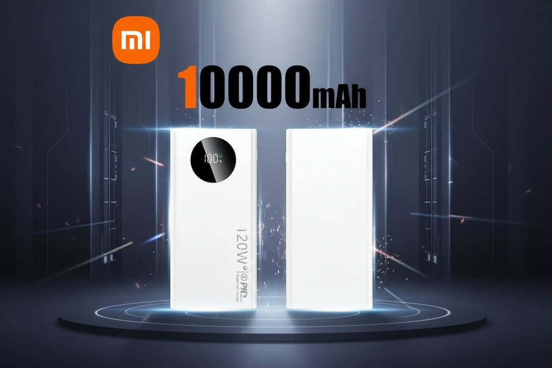Batterie Externe Xiaomi 120W – Charge Ultra - Rapide & Haute Capacité - ShopElectro