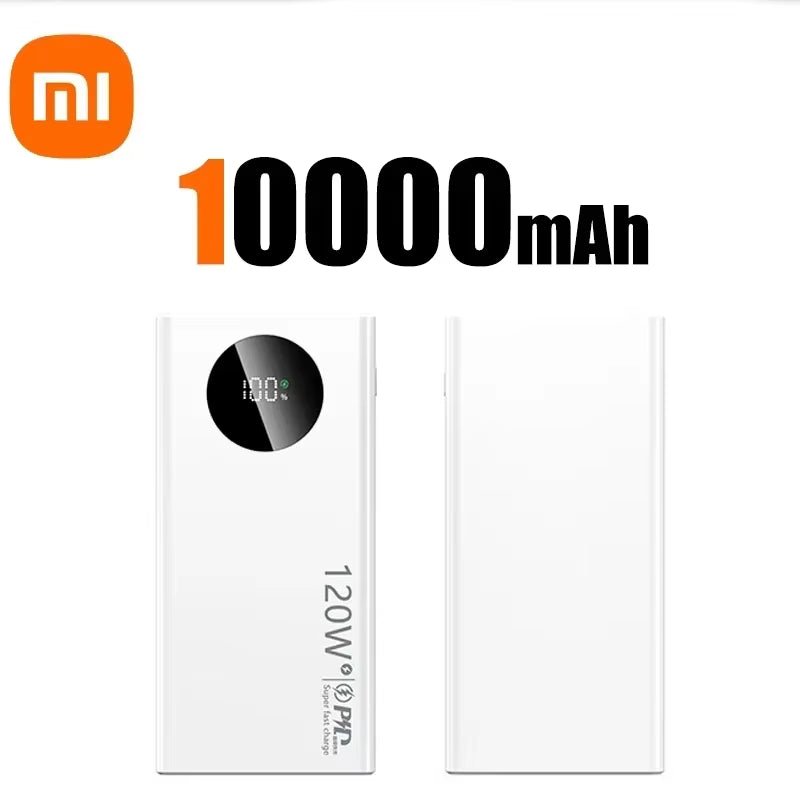 Batterie Externe Xiaomi 120W – Charge Ultra - Rapide & Haute Capacité - ShopElectro