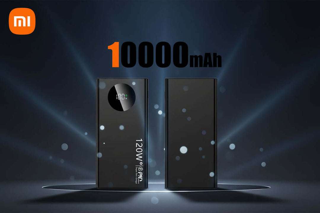 Batterie Externe Xiaomi 120W – Charge Ultra - Rapide & Haute Capacité - ShopElectro