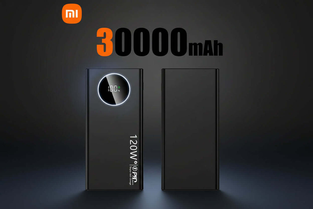 Batterie Externe Xiaomi 120W – Charge Ultra - Rapide & Haute Capacité - ShopElectro