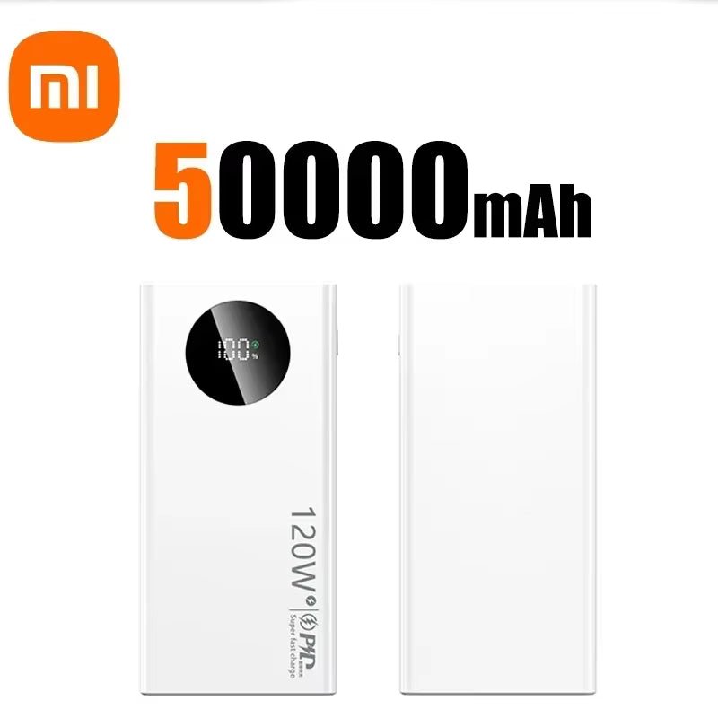 🪫 Batterie Externe Xiaomi 120W – Charge Ultra - Rapide & Haute Capacité 🪫 - ShopElectro