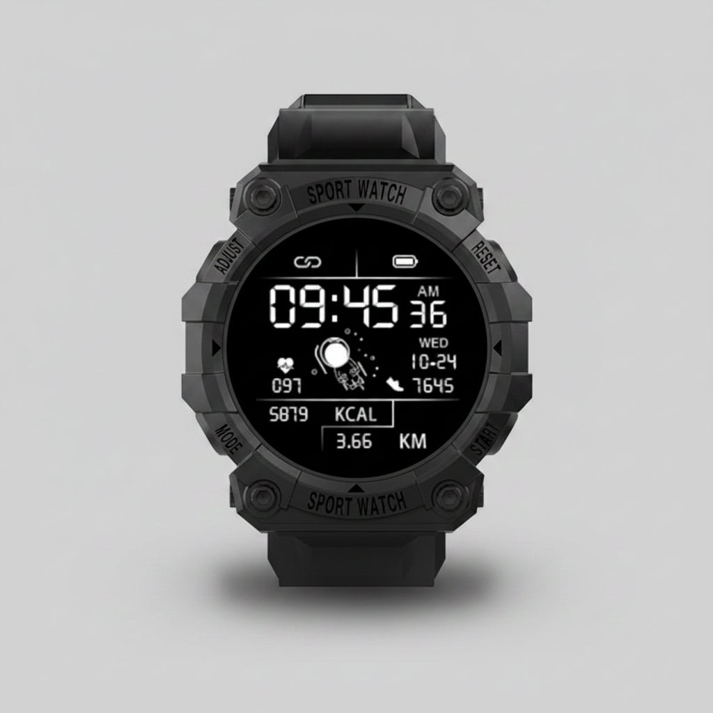 Bracelet Connecté FD68S - Écran Couleur Rond, Notifications Intelligentes - ShopElectro