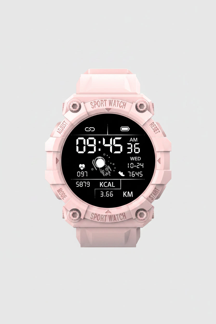 Bracelet Connecté FD68S - Écran Couleur Rond, Notifications Intelligentes - ShopElectro