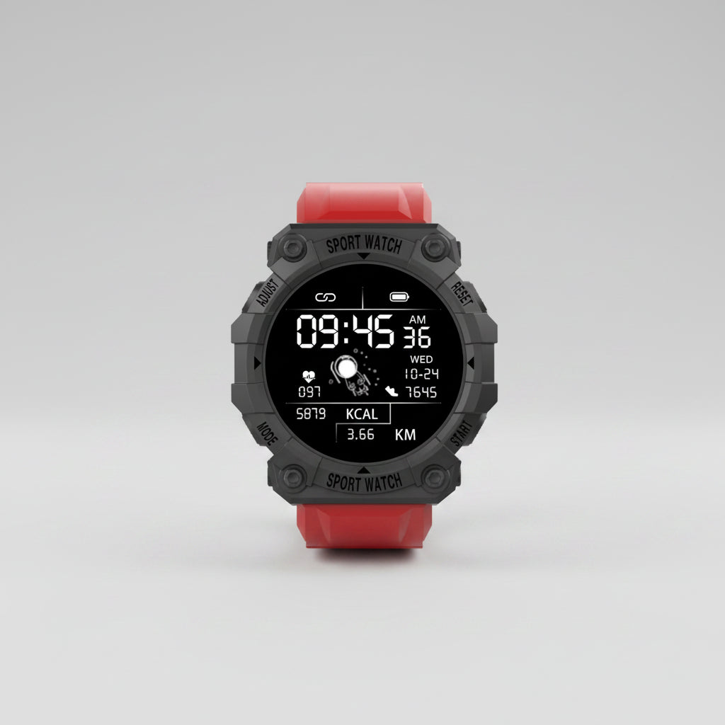 Bracelet Connecté FD68S - Écran Couleur Rond, Notifications Intelligentes - ShopElectro
