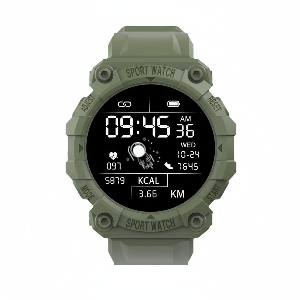 Bracelet Connecté FD68S - Écran Couleur Rond, Notifications Intelligentes - ShopElectro