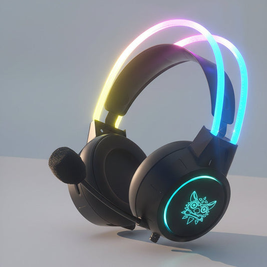 Casque Gaming LED Filaire X7 – Son Surround & Micro Intégré - ShopElectro