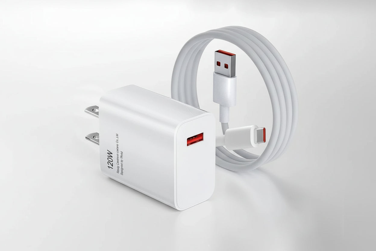 Chargeur rapide Xiaomi 120w - Adaptateur US + cable
