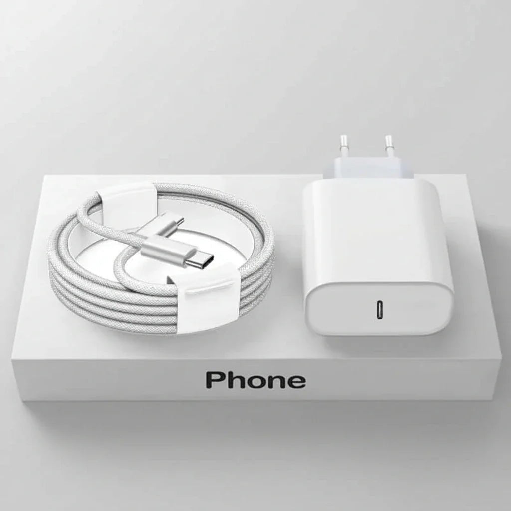 Chargeur Rapide Apple 30W – USB-C, Compatible iPhone & iPad - ShopElectro