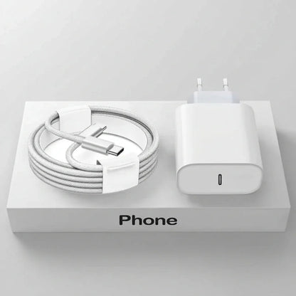 Chargeur Rapide Apple 30W – USB-C, Compatible iPhone & iPad - ShopElectro