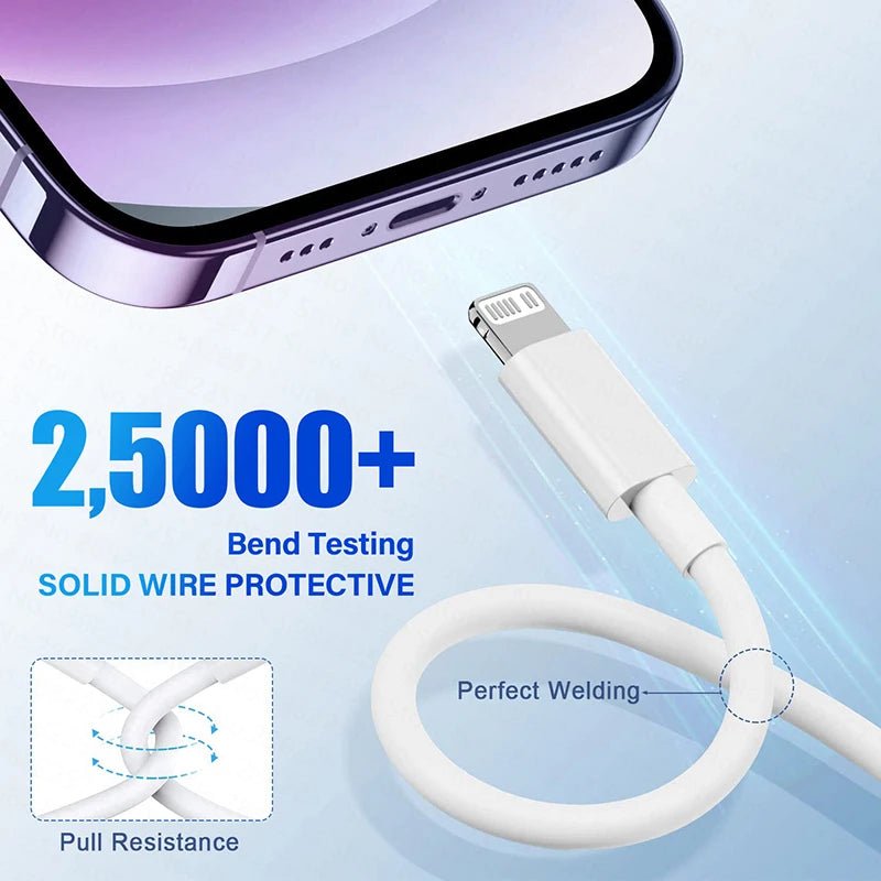 Chargeur Rapide Apple 30W - iPhone et iPad - ShopElectro