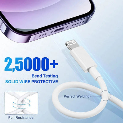 Chargeur Rapide Apple 30W - iPhone et iPad - ShopElectro