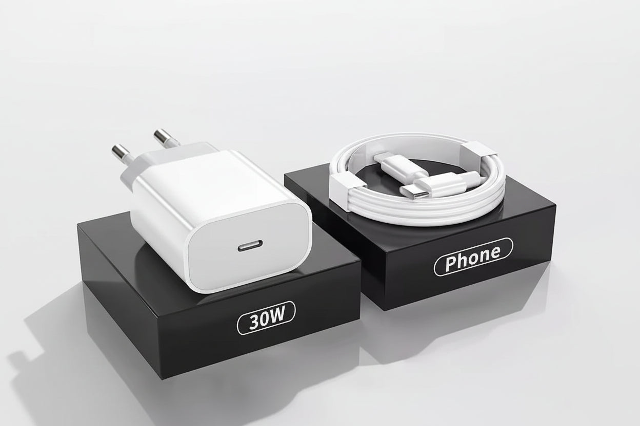 Chargeur Rapide Apple 30W - iPhone et iPad - ShopElectro