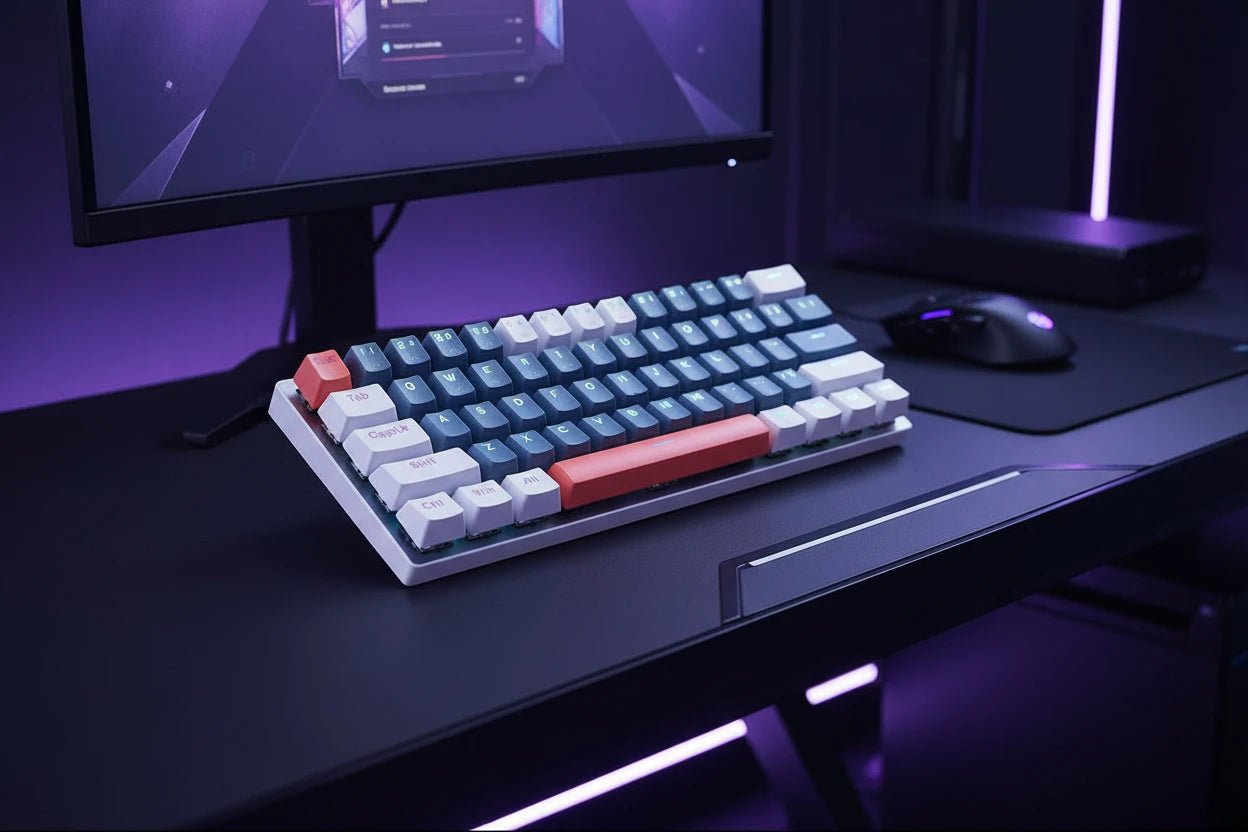 Clavier Mécanique Gaming RGB – 60%, Hot-Swap - ShopElectro