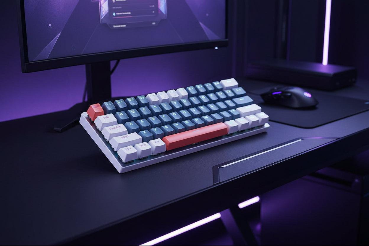 Clavier Mécanique - B61 – Format 60% Compact & Puissant ! - Option 2