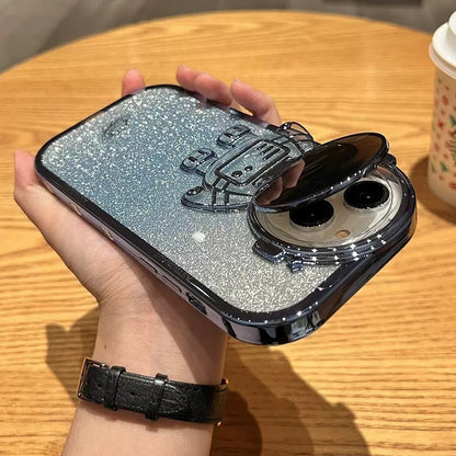 Coque astronaute - montrant l'ouverture qui protège l'appareil photo- ShopElectro