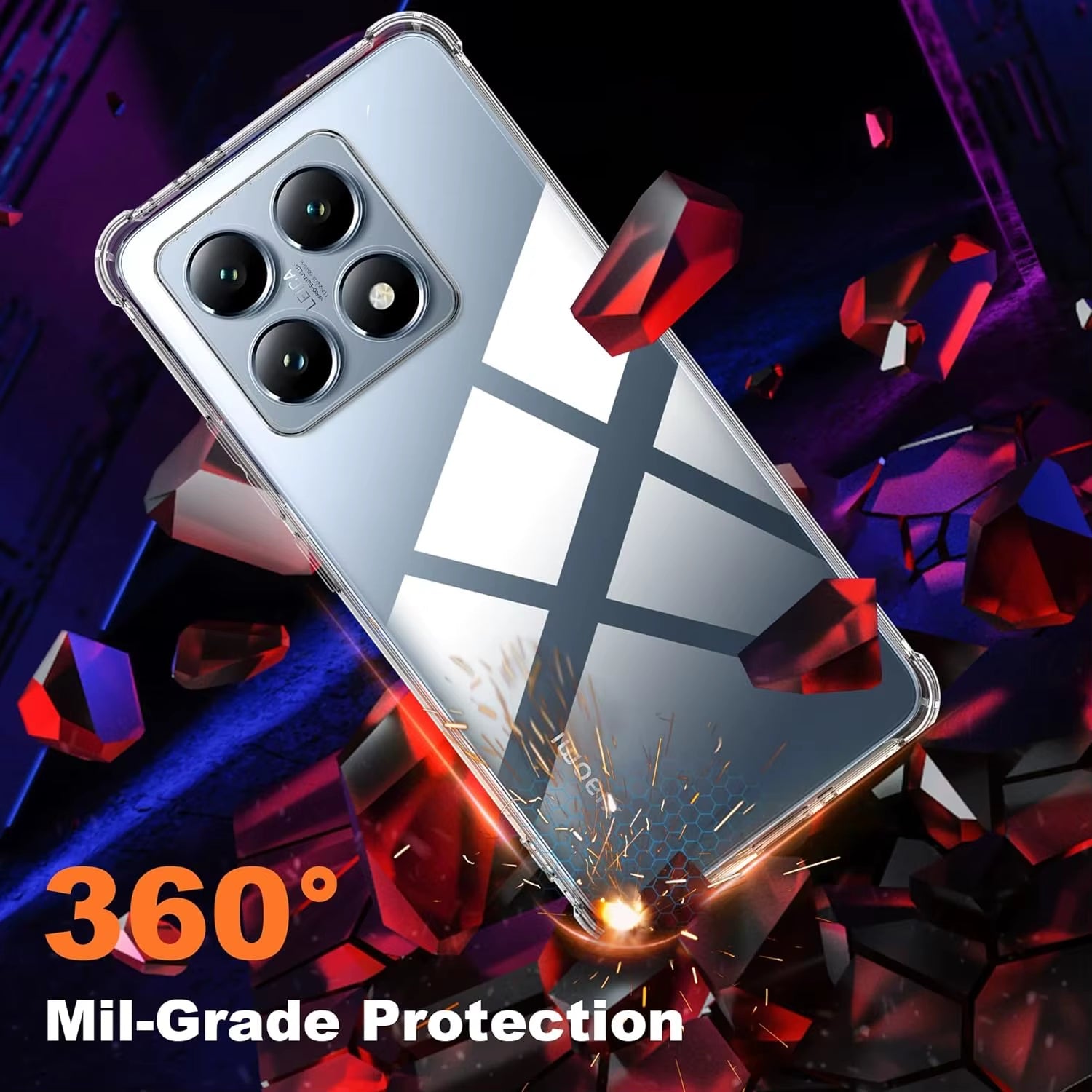 Coque de protection transparent pour Xiaomi 13 & 14 - ShopElectro