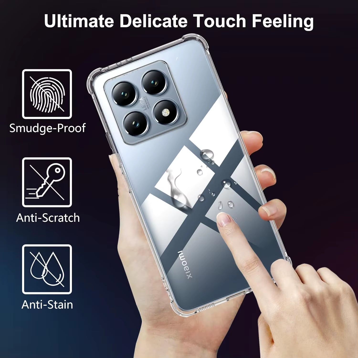 Coque de protection transparent pour Xiaomi 13 & 14 - ShopElectro