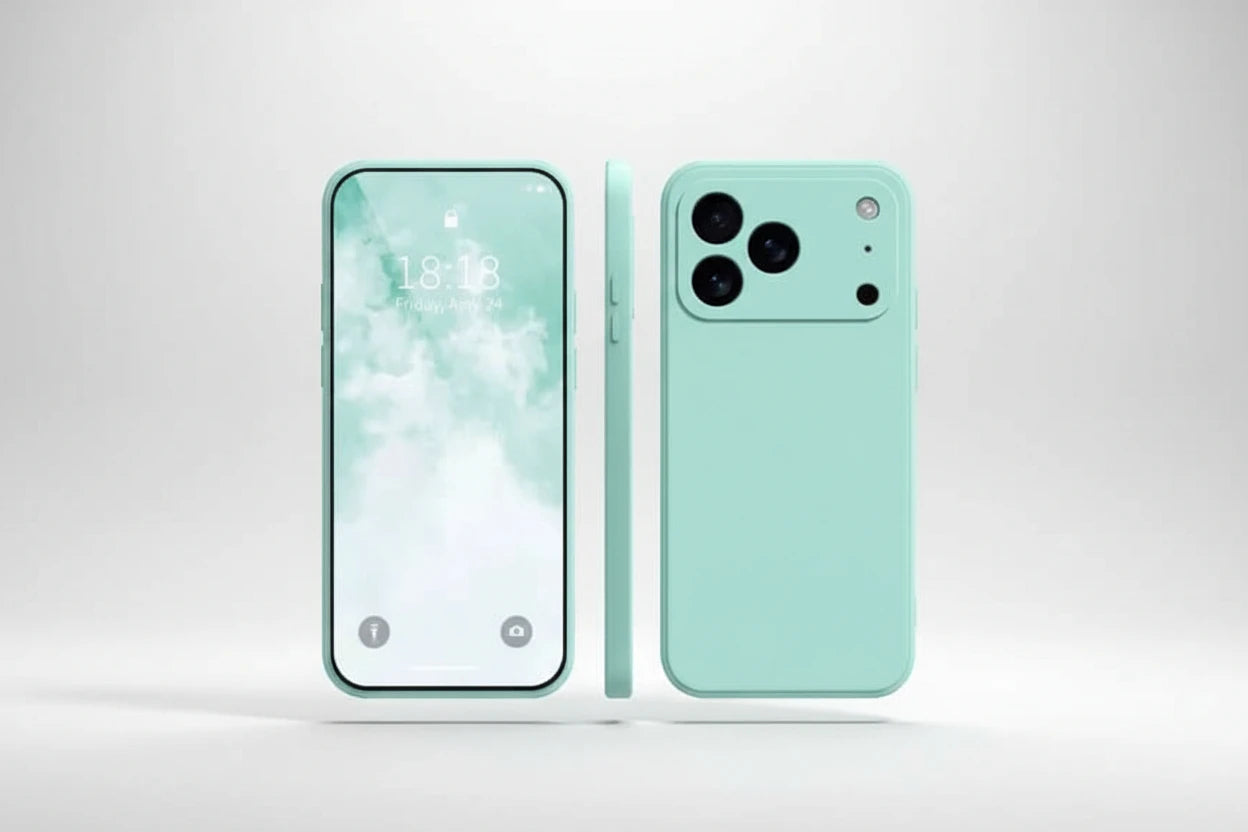 Coque iPhone 17 Silicone Liquide Premium – Toucher Doux, 6 Coloris