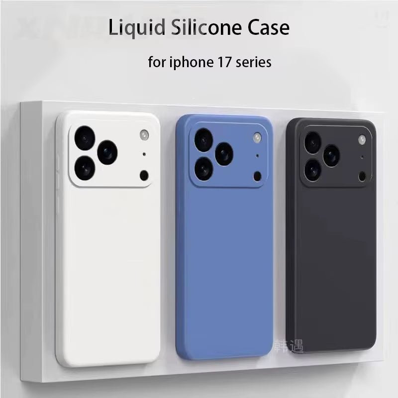 Coque Silicone Liquide Premium – iPhone 17 / 17 Pro / 17 Pro Max - ShopElectro