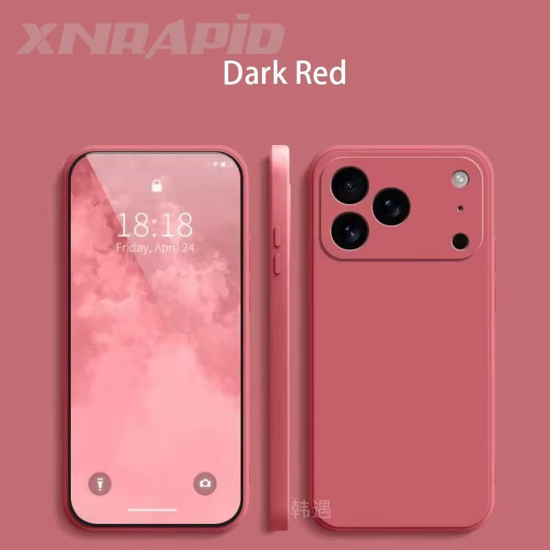 Coque Silicone Liquide Premium – iPhone 17 / 17 Pro / 17 Pro Max - ShopElectro