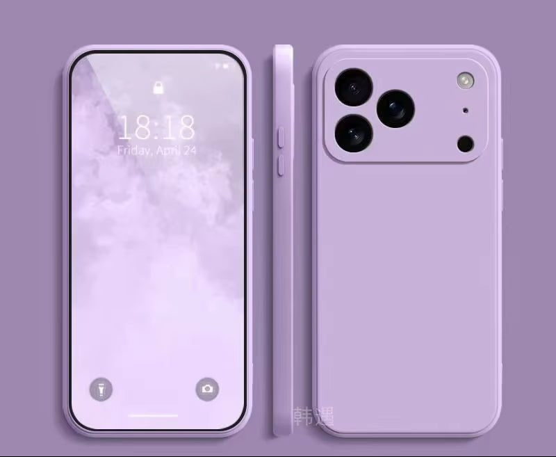 Coque Silicone Liquide Premium – iPhone 17 / 17 Pro / 17 Pro Max - ShopElectro