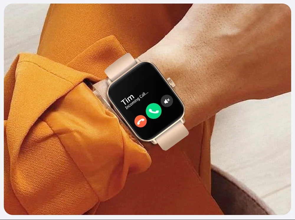 P81 Voice Calling Smart Watch Ultra 1.9 Inch Screen 24H Health Monitor 100+ Sports Modes, Bluetooth Smartwatch Men Women
