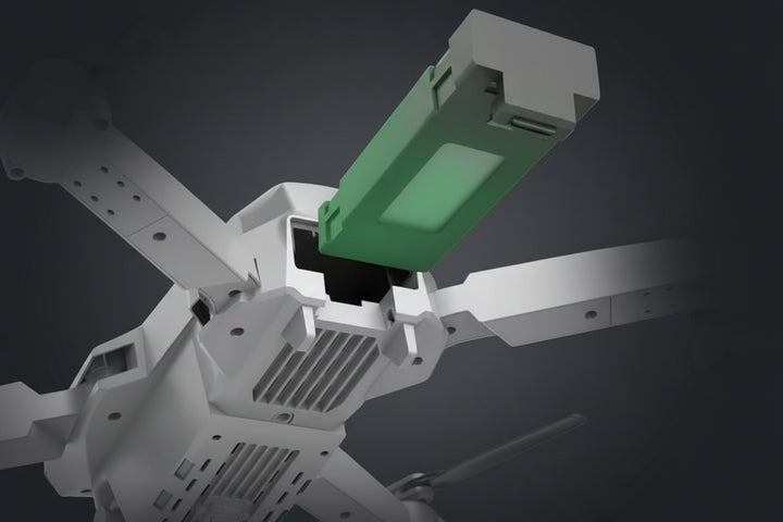 Drone caméra 4K E88 Pro - Emplacement de la batterie