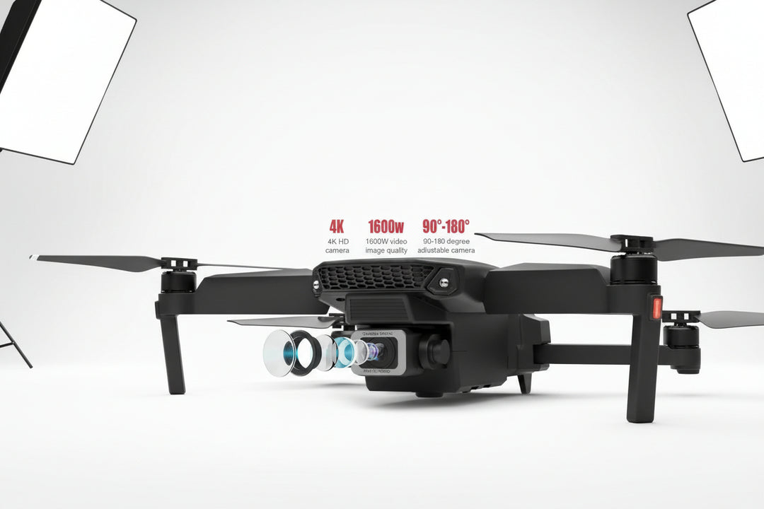 Drone caméra 4K E88 Pro - Caractéristique de la caméra.