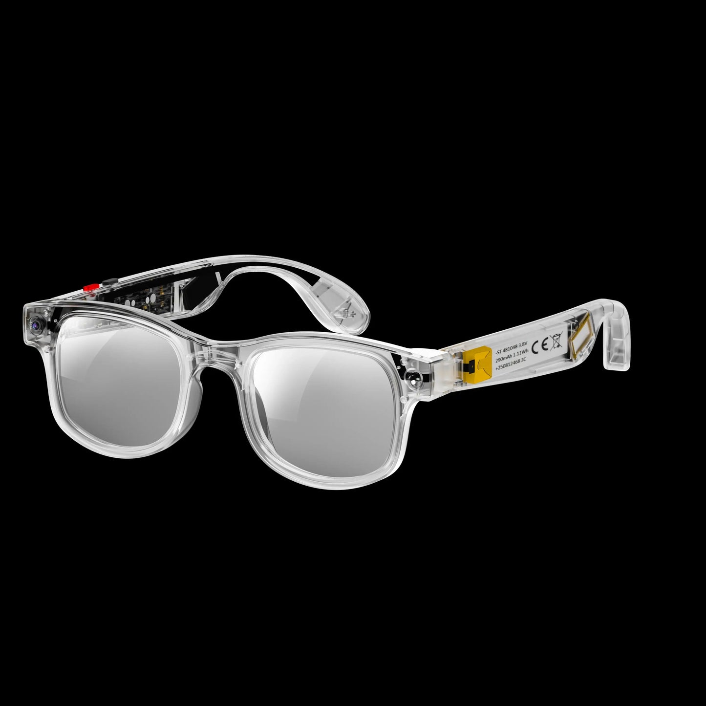 Lunettes Connectées IA G2 - Caméra 8MP, Bluetooth, Traduction en Direct