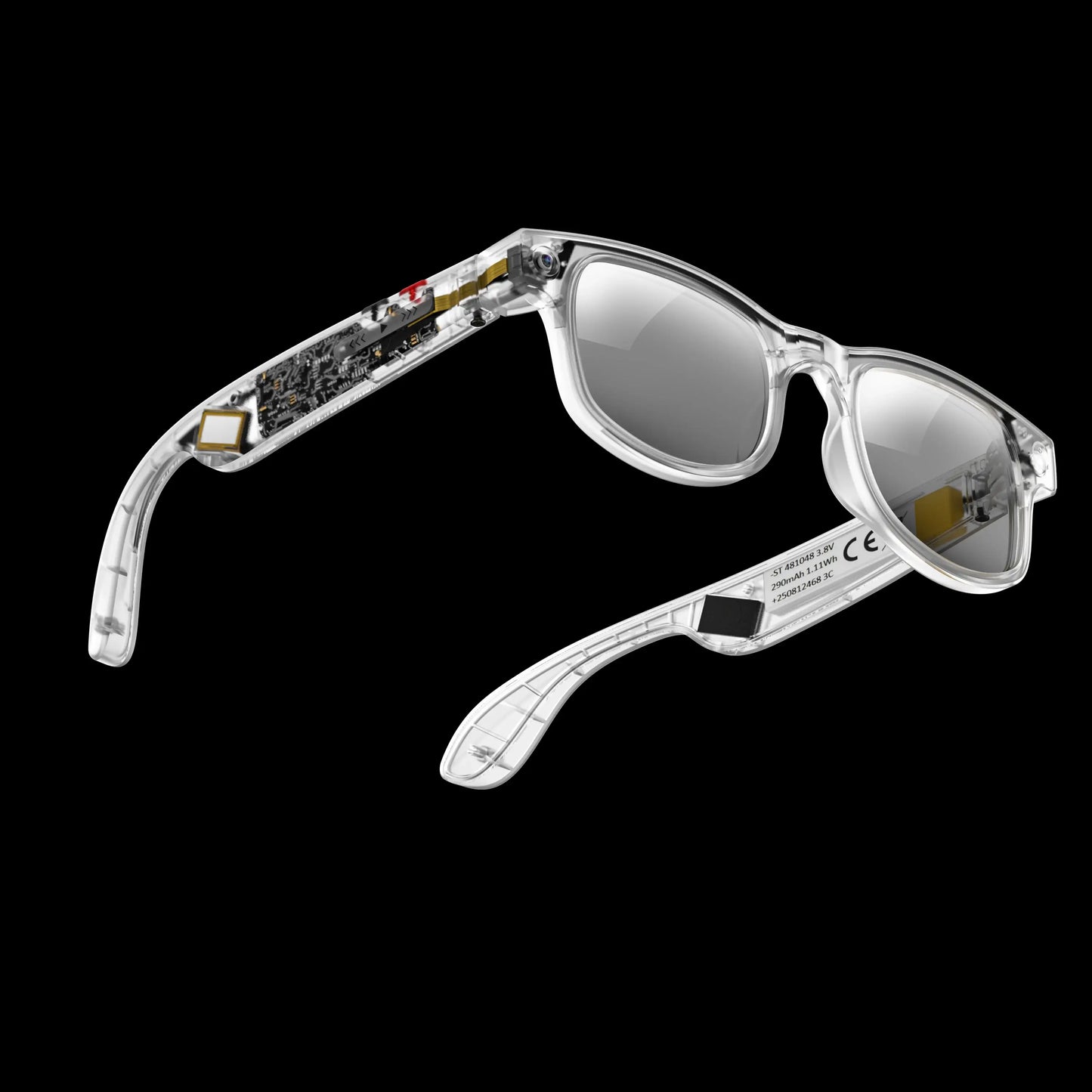 Lunettes Connectées IA G2 - Caméra 8MP, Bluetooth, Traduction en Direct