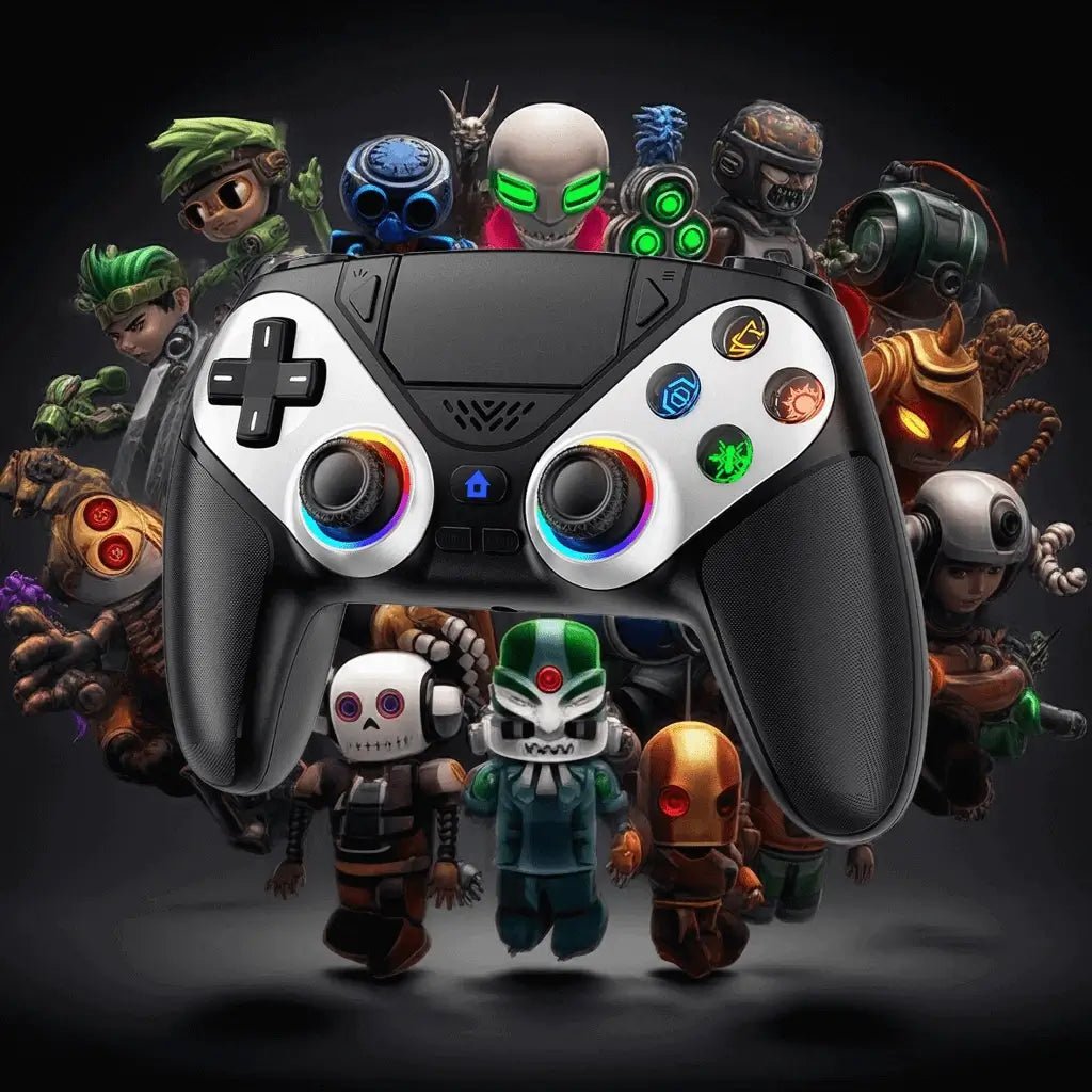 Manette Sans Fil PS5 & PC – Immersion Totale, Boutons Programmables - ShopElectro