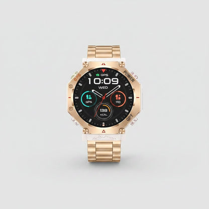 Montre Connectée Outdoor KC91 – Lampe Torche, Étanche, AMOLED & Appel Bluetooth - ShopElectro