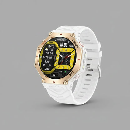 Montre Connectée Outdoor KC91 – Lampe Torche, Étanche, AMOLED & Appel Bluetooth - ShopElectro