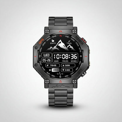 Montre Connectée Outdoor KC91 – Lampe Torche, Étanche, AMOLED & Appel Bluetooth - ShopElectro