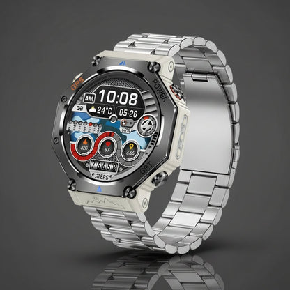 Montre Connectée Outdoor KC91 – Lampe Torche, Étanche, AMOLED & Appel Bluetooth - ShopElectro