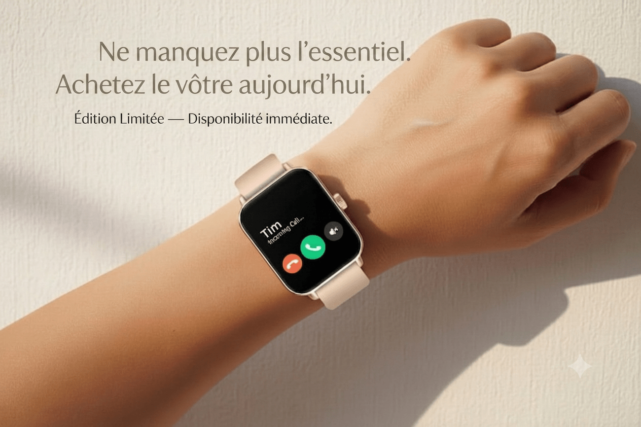 Montre connectée Sport GPS cardio Ultra P81 – IP68, +100 cadrans - ShopElectro