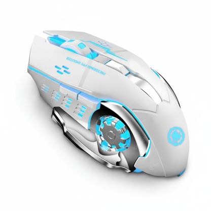 Souris Gaming RGB Haute Précision – Blanc