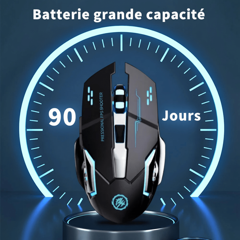 Souris Gaming RGB Haute Précision – RGB, DPI Réglable & Performance Pro - ShopElectro