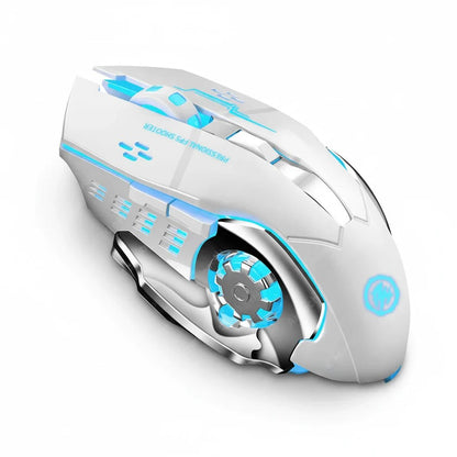 Souris Gaming RGB Sans Fil M2 – 90 jours d'autonomie, DPI Réglable, Bluetooth - ShopElectro