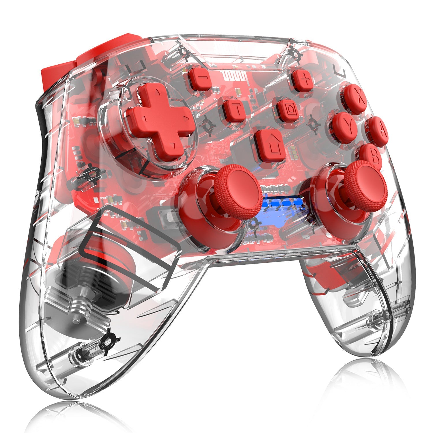 SwitchPRO Gamepad – Manette Bluetooth Transparente pour Nintendo Switch & PC - ShopElectro