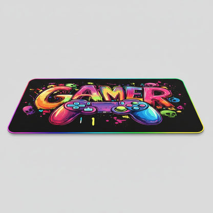 Tapis de souris gaming RGB - modèle 1 - ShopElectro
