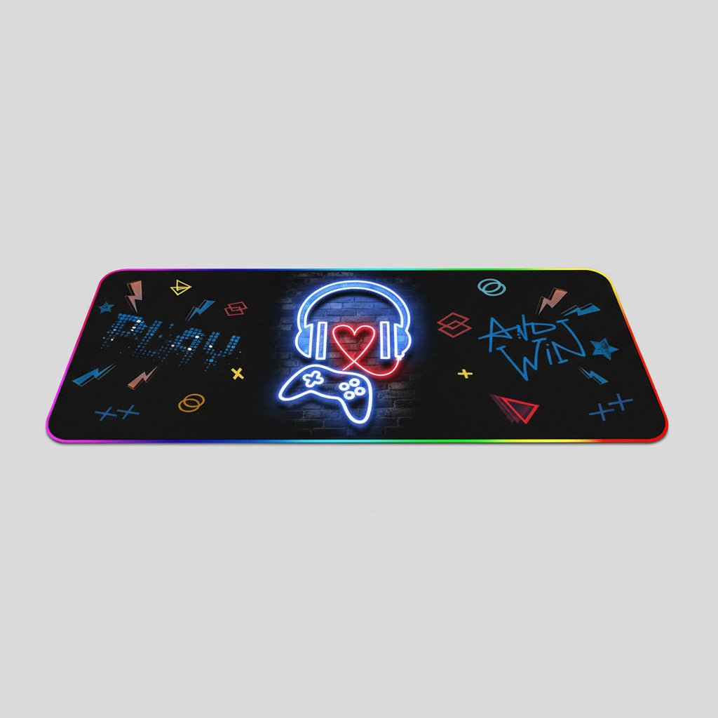 Tapis de souris gaming RGB - modèle 3 - ShopElectro