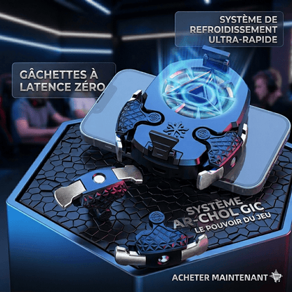 Ventilateur Refroidisseur Gaming USB – Manette + Radiateur pour iPhone & Android - ShopElectro